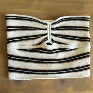 American Eagle Striped Tube Top